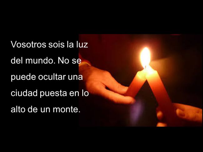 sal de la tierra y luz del mundo