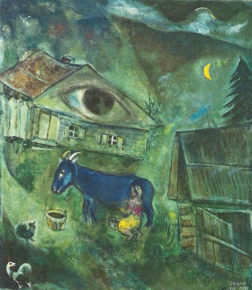 Marc Chagall, L'occhio verde, 1926-1944,