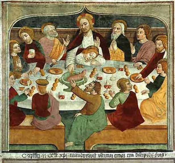 Il cibo nel'Ultima cena