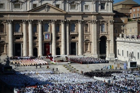 Paolo VI - Messe de béatification du pape Paul VI dimanche 19 octobre 2014.