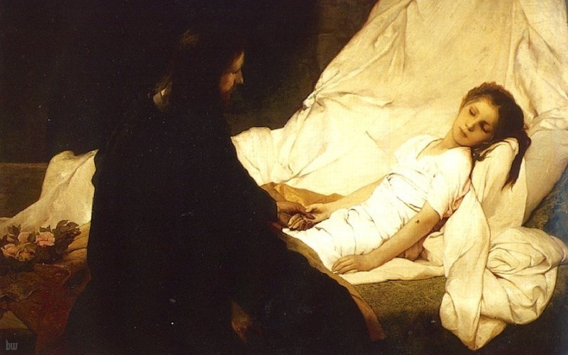 Mt 9,18-26 Mia figlia è morta proprio ora; ma vieni ed ella vivrà