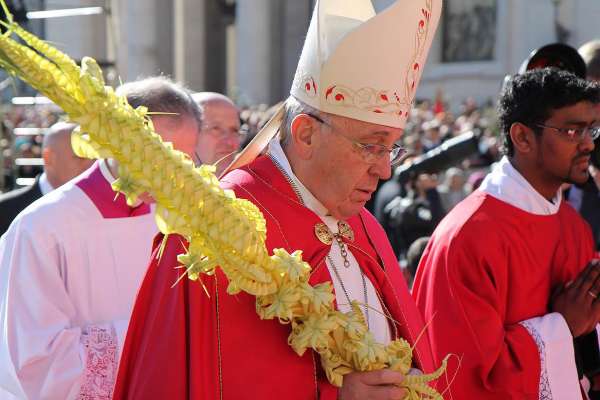 Palm Sunday - pope