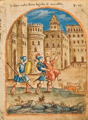 Shechem_siezes_Dinah