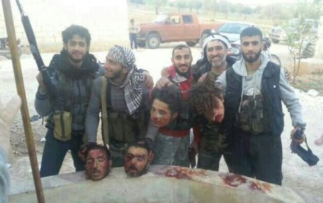 Cristiani crocifissi - siria