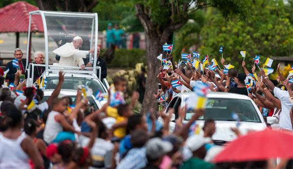 Santiago, última etapa de su viaje a la isla 2