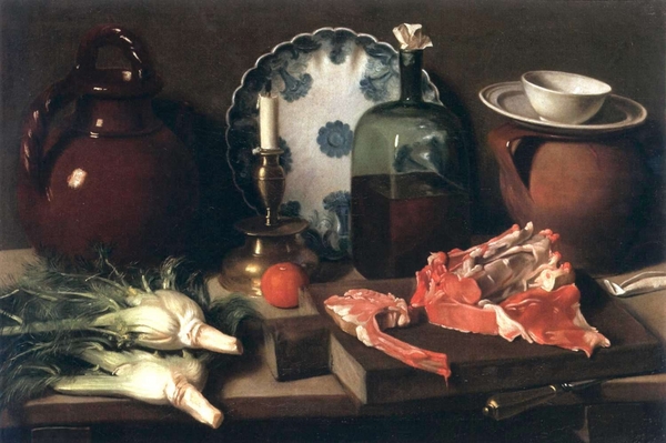 Dentro la bellezza 16 Carlo Magini (1720-1806), Natura morta 1760 Olio su tela, 55x84 cm. Collezione Privata