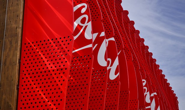 Coca Cola Offical soft drink partner Expo