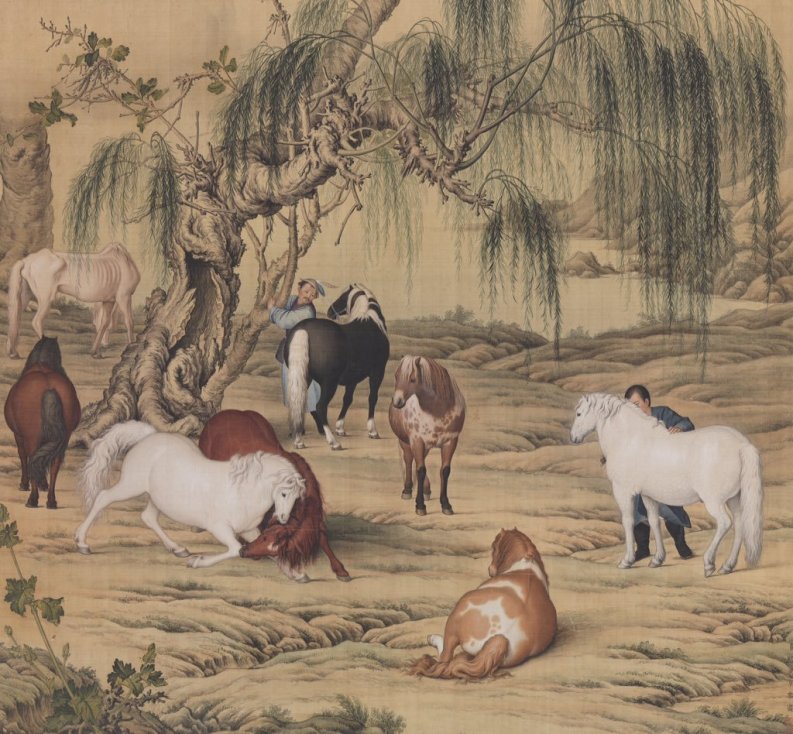 Giuseppe Castiglione (1688-1766), un missionario gesuita e pittore italiano vissuto per mezzo secolo alla corte mancese dei Qing. 6