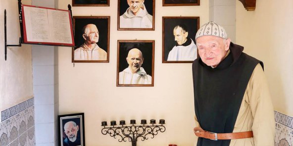 Au monastère Notre-Dame de l'Atlas, à Midelt, au Maroc, le 18 mai.