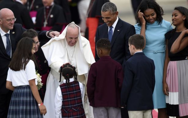 Arrival at the Andrews Air Force Base in Washington, D.C. 9