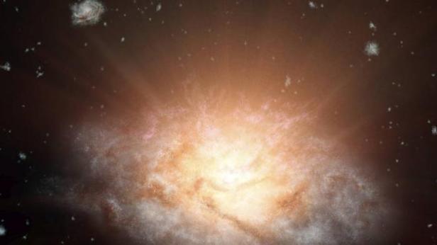 Scoperta la galassia più luminosa dell'universo.