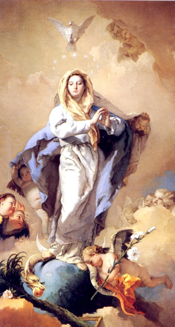 Immacolata Concezione - Giambattista Tiepolo, 1767- 69 (Museo del Prado di Madrid)