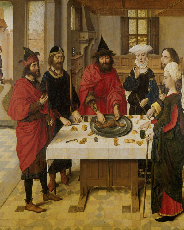 Bouts, Dieric (c. 1415 -1475) Last Supper Triptych