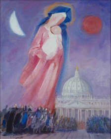 Trento Longaretti (Treviglio, Bergamo1916) 1999 olio su tela cm 50x40