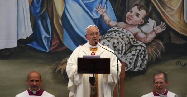 Papa in terra santa - Betlemme