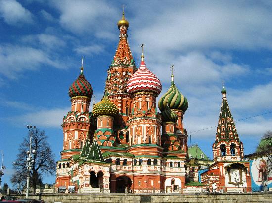 la Cattedrale di San Basilio a Mosca, simbolo per antonomasia dell'architettura russai