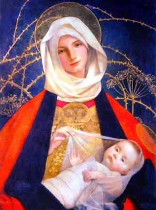 Madonna-con-Bambino-Tempo-di-preghiera