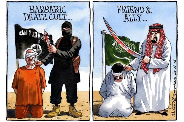 Peter Brookes per The Times