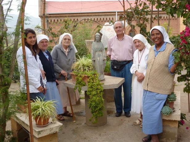 Suor Giannina, Suor Anna Roncalli e altre suore alla Casa Comboniana di Nefasit