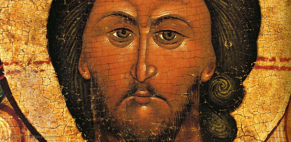 A. Rublev, Volto di Cristo