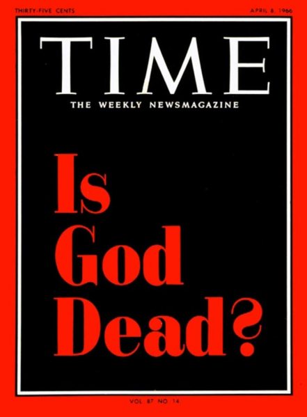 En 1966, le magazine Time titrait «Dieu est-il mort»
