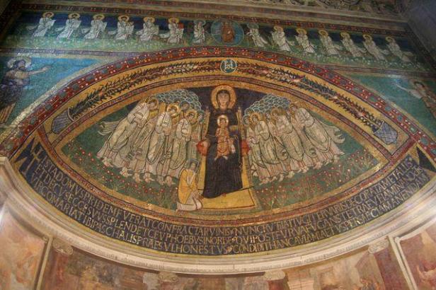 La Madonna nell’arte (3) Santa Maria in Domnica alla Navicella