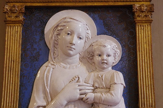 03_2015_Madonna_di_Santa_Maria_Nuova-Luca_della_Robbia-Museo_nazionale_del_Bargello_(Firenze)_Photo_Paolo_Villa_FOTO9230