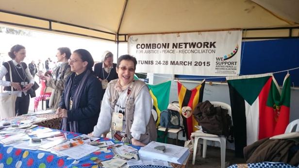 Forum Comboniano 2015 all’insegna dell’azione Al centro, Sr.Anna Maria Sgaramella e Sr. Paola Moggi.