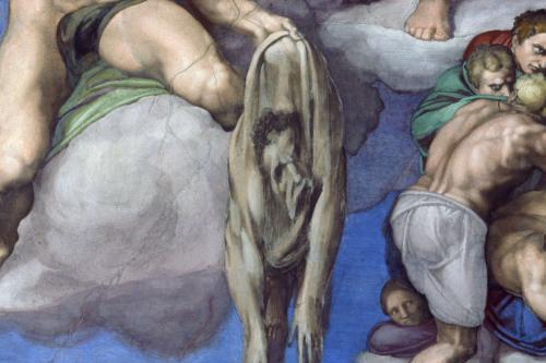 Michelangelo e il volto sfigurato