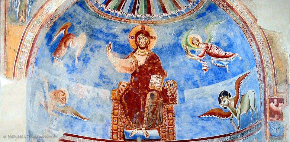 s. Angelo in Formis, Affreschi del XI secolo, Capua (CE)