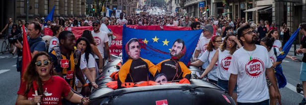 17_07_protesto_espanha_foto_reproducao_facebook_open_arms