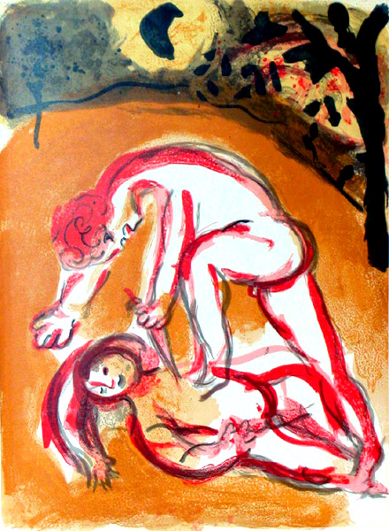 L’albero della vita (2) Chagall Cain Abel