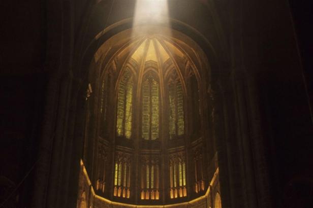 L'abbazia di Mont-Saint-Michel, in Francia