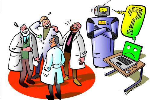 Niente HUMOR, siamo robot