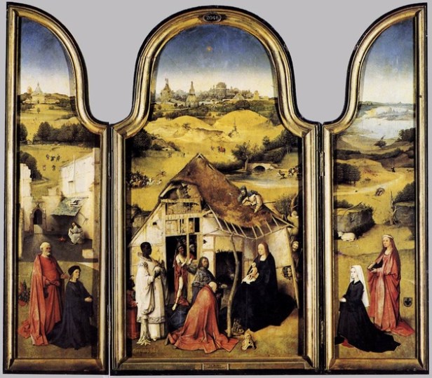 Trittico dell'Adorazione di Hieronymus Bosch