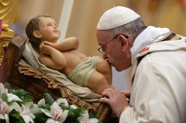 Papa Francisco en la Santa Misa de Nochebuena