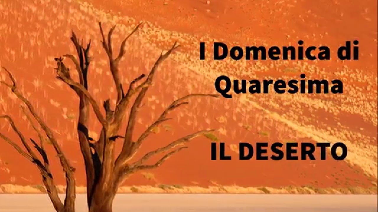 I Domenica di quaresima – B