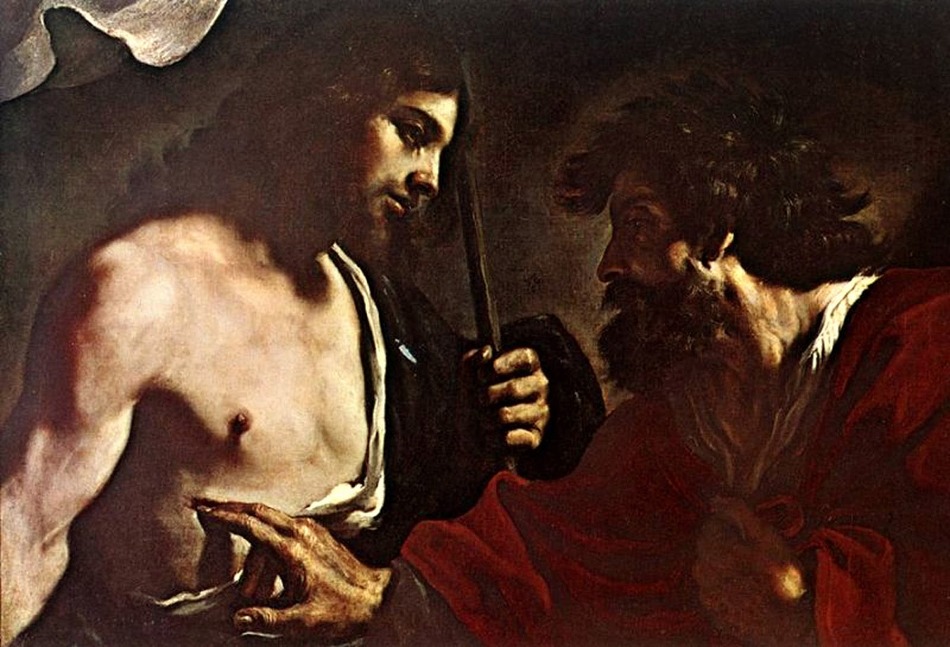 GUERCINO - Doubting Thomas