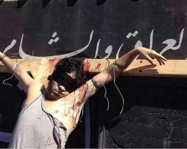 Cristiani crocifissi- siria