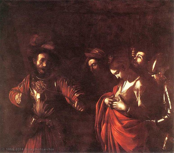 Caravaggio, Martirio di sant'Orsola, 1610, Napoli.
