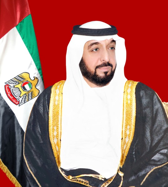 Khalifa ben Zayed Al Nahyane, le président des Émirats Arabes Unis