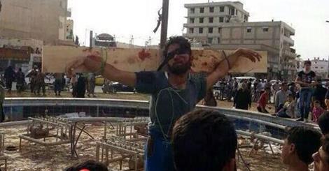 Cristiani crocifissi - Siria1