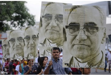 Archbishop Oscar Romero, blessed and defender of the poor and justice